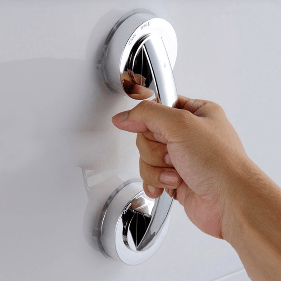 Honana BX-862 anti Slip Handle Safety Wall Mounted Handles Bathroom Grab Bar with Suction Cup - Trendha