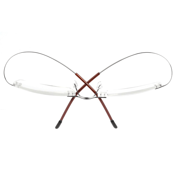Liansan®Hd Titanium Light Reading Glasses Comfortable Flexible Resin Alloy Presbyopic Glass L8013T - Trendha