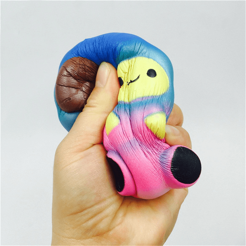 Jumbo Sheep Squishy Cute Galaxy Rainbow Soft Alpaca Slow Rising Scented Toy Gift - Trendha