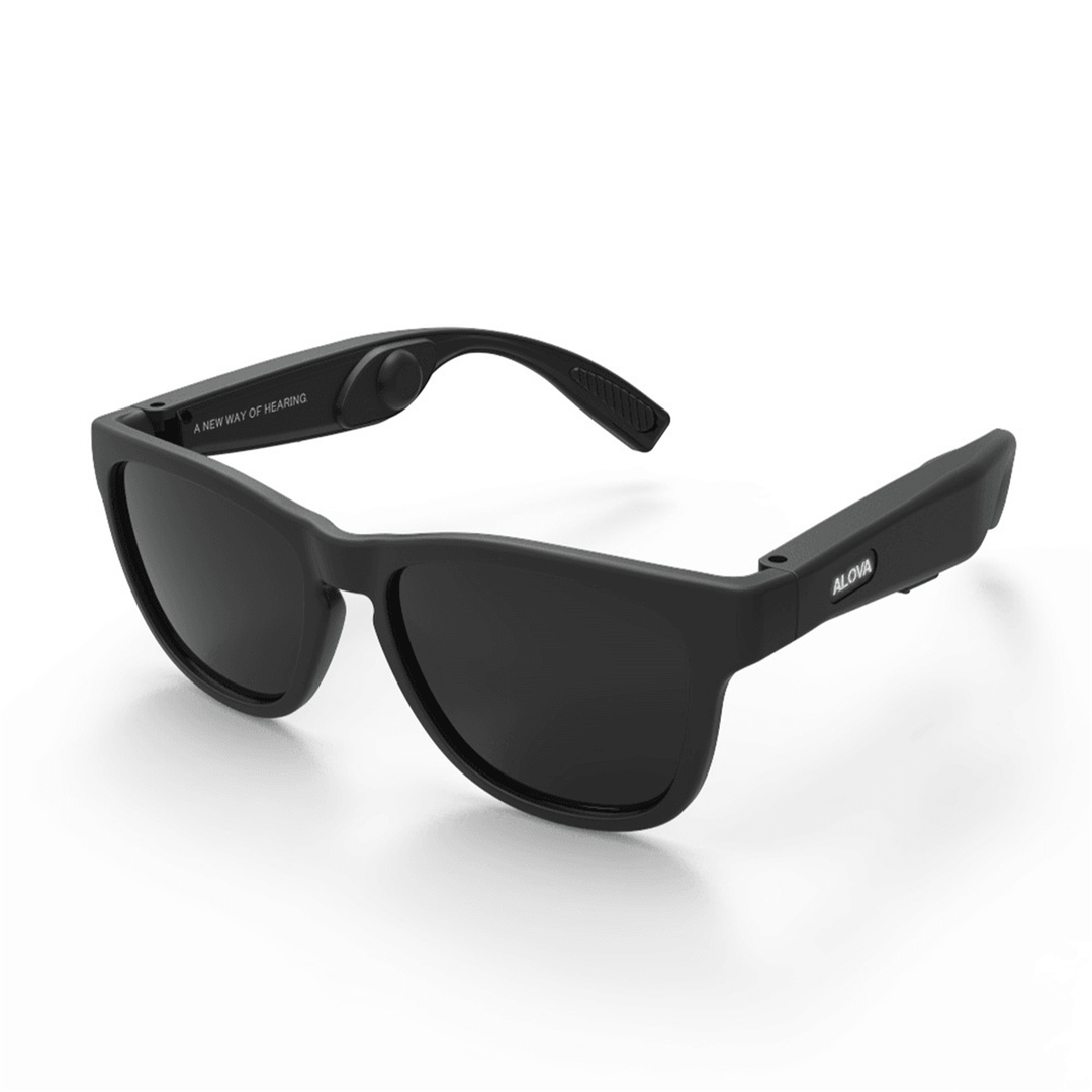 TWS Bone Conduction Headphone Glasses 5.0 Bluetooth Smart Sunglasses Hands-Free Polarized UV Protection - Trendha