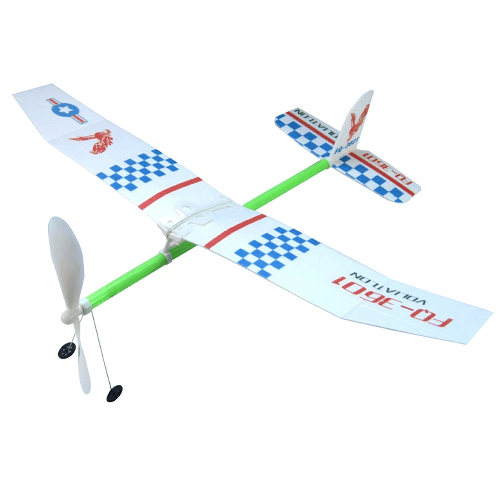 Rubber Bands Power Plane Hand Launch Throwing Airplane Foam Inertial Gliders Aircraft Outdoor Toys for Kids Gifts - Trendha
