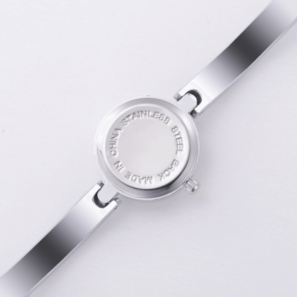 LVPAI P282 Crystal Diamond Women Bracelet Watch Full Steel Casual Style Quartz Watches - Trendha