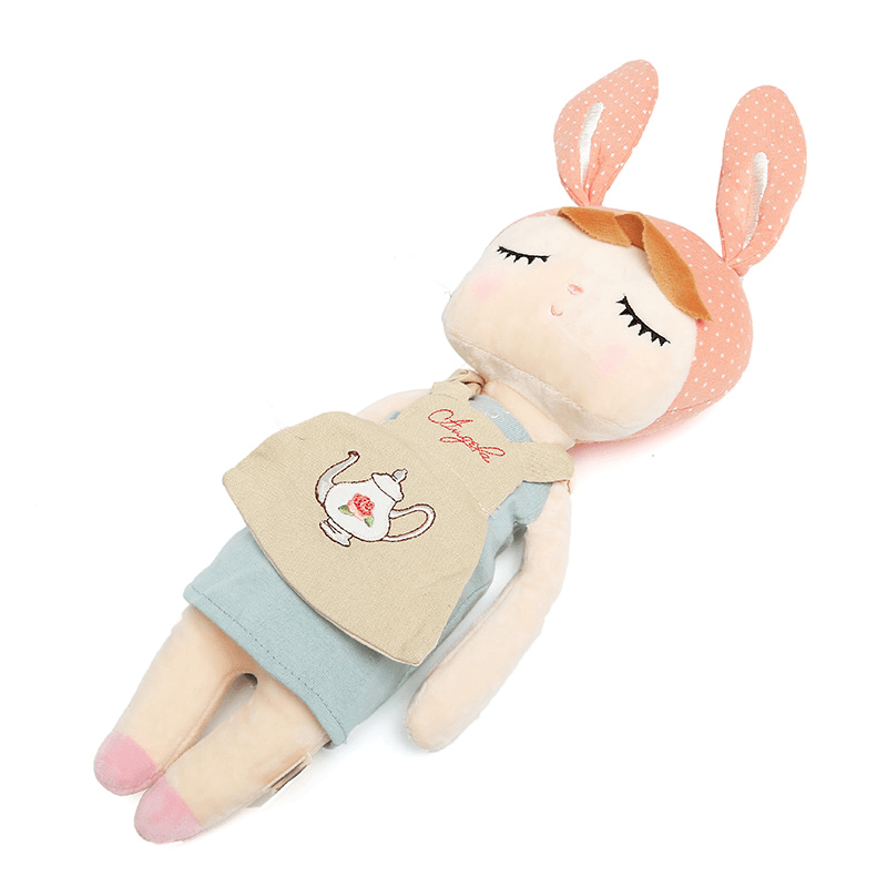 Metoo Angela Plush Lace 33CM Rabbit Dolls Stuffed Toys for Children Girl Kids Gift - Trendha