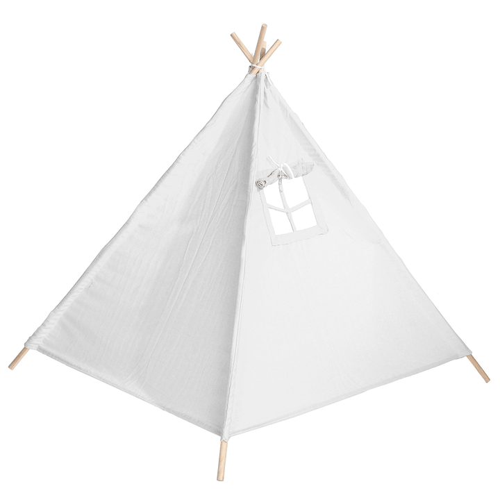 Children Portable Folding Tent Baby Game House with Fur Balls and Curtains Tent for Kid Walking Cushion - Trendha