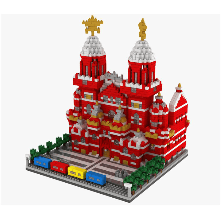 Wltoys YZ067 2384Pcs Moscow Red Square Puzzle Assembled Building Blocks Indoor Toys - Trendha