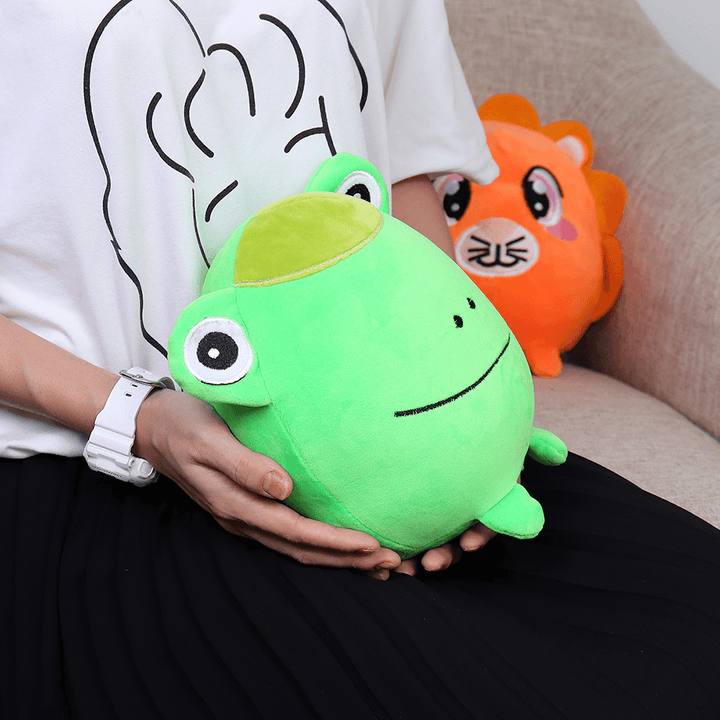 22Cm 8.6Inches Huge Squishimal Big Size Stuffed Frog Squishy Toy Slow Rising Gift Collection - Trendha