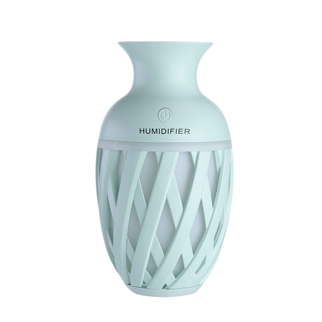 Ultrasonic Vase Cool Mist Humidifier Nebulizer Night Light - Trendha