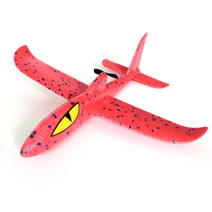 Electric Hand Throw Toy 36Cm EPP Foam DIY Plane Toy Model - Trendha