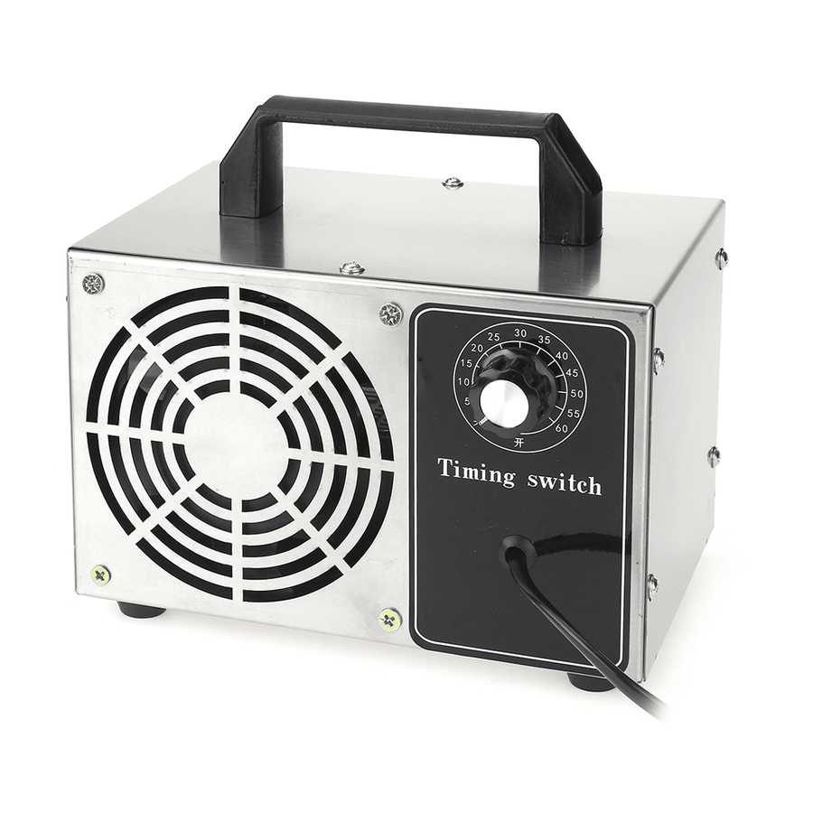 24G/H 110V/220V Ozone Generator Commercial Air Filter Purifier Fan Disinfection Machine - Trendha