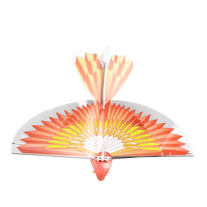 10.6Inches Electric Flying Flapping Wing Bird Toy Rechargeable Plane Toy Kids Outdoor Fly Toy - Trendha