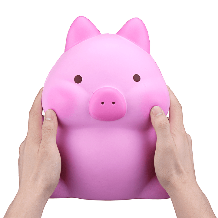 Giant Piggy Squishy 26Cm Swine Kawaii Pink Pig Scented Slow Rising Rebound Jumbo Cute Toys - Trendha