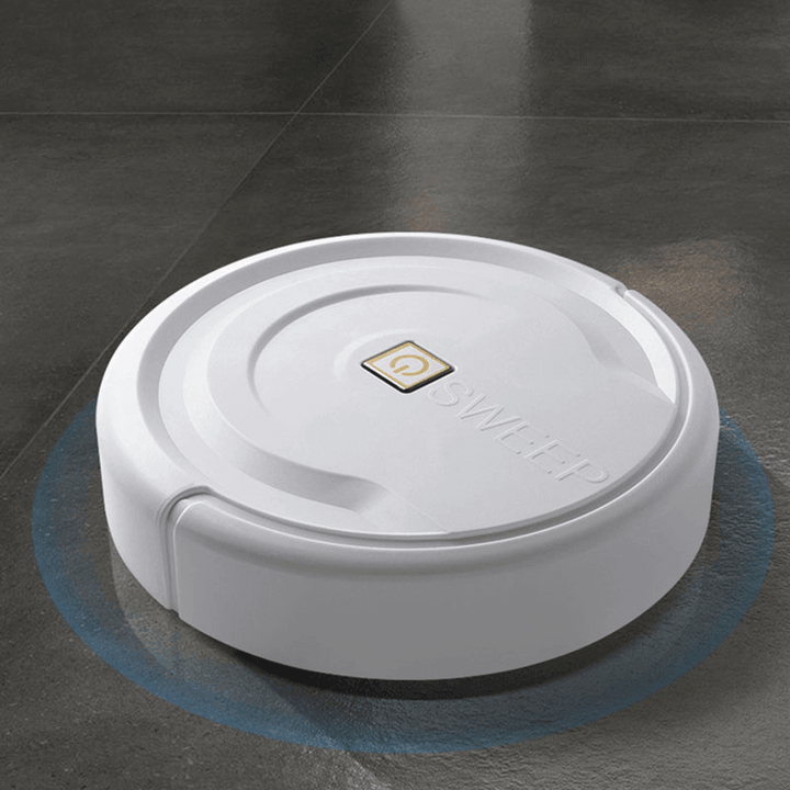 3 in 1 Self Navigated Smart Robot Automatic Sweeper Sensor Edge Wet Mop Automatic Dry Wet Sweeping - Trendha