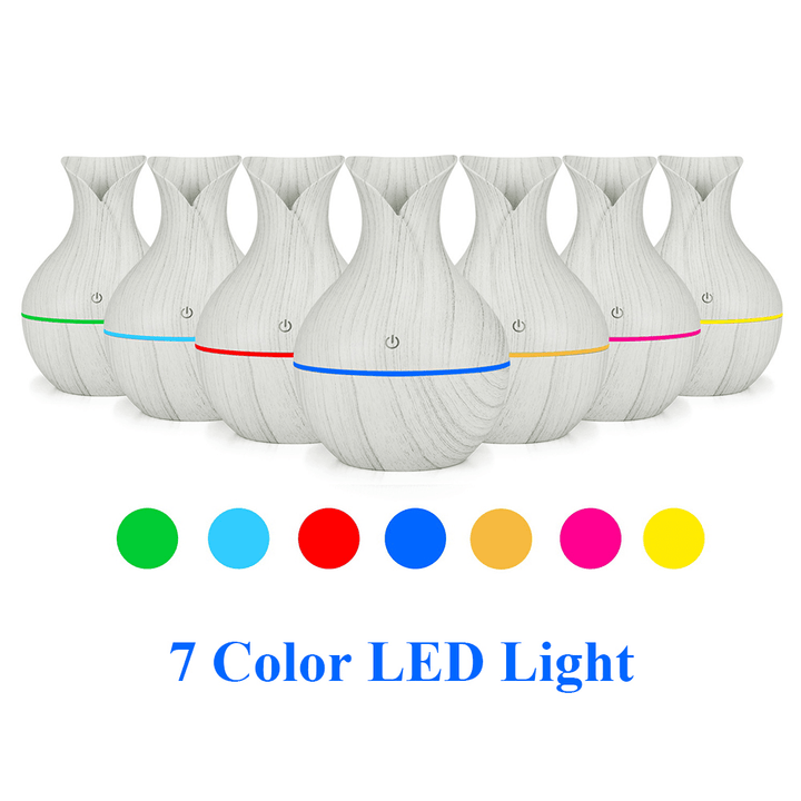 7 Color LED Lights USB Mini Ultrasonic Air Humidifier - Trendha