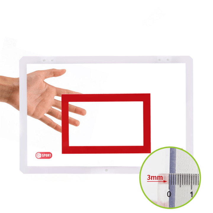 Hanging Basketball Hanging Door Wall-Mountable Spikeable Transparent Basketball Board Toys - Trendha
