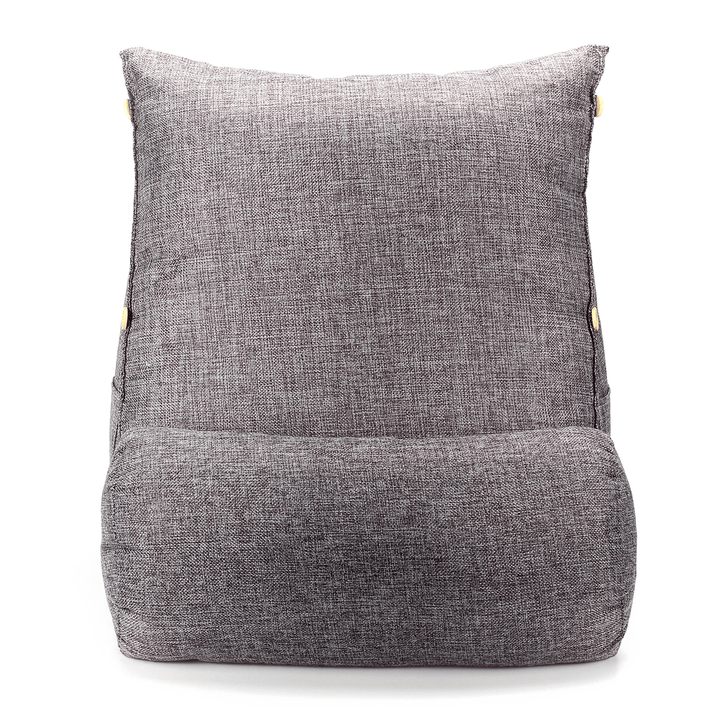 Adjustable Back Cushion Back Pillow Backrest Neck Support Sofa Bed Office - Trendha