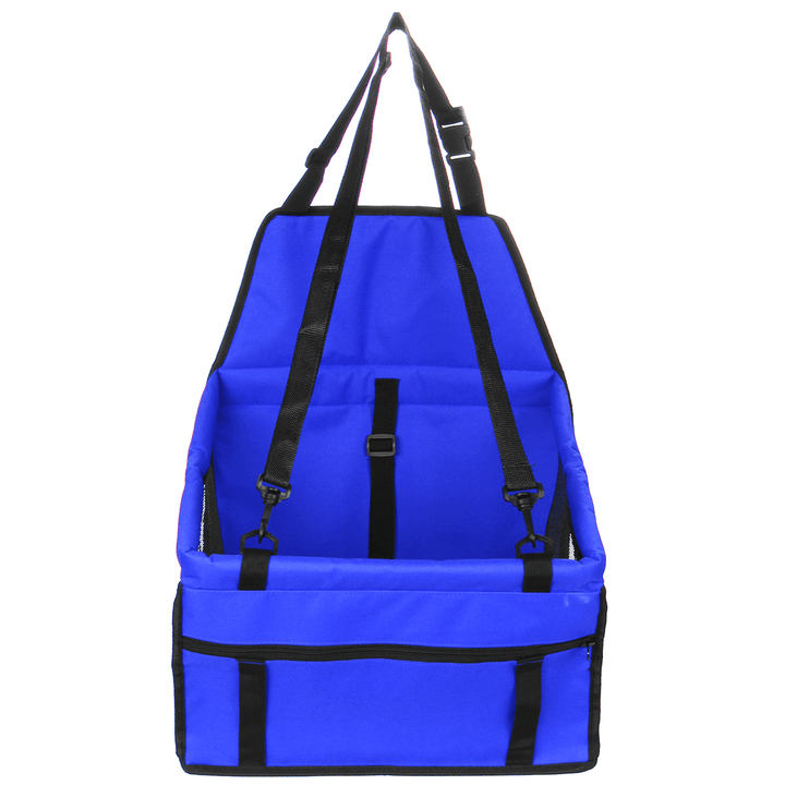Portable Pet Dog Car Carrier Seat Bag Seat Belt Booster Waterproof Basket Safety Mesh Hanging Bag - Trendha