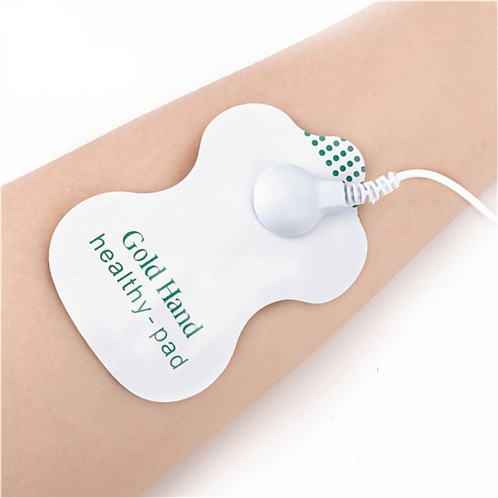 Electrode Antistress Tens Acupuncture Pad Body Massage Digital Therapy Machine EMS Pads Patches Vibrator Body Foot Care - Trendha