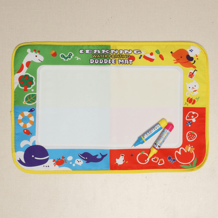 Magic Doodle Mat Colorful Water Painting Cloth Reusable Portable Developmental Toy Kids Gift - Trendha