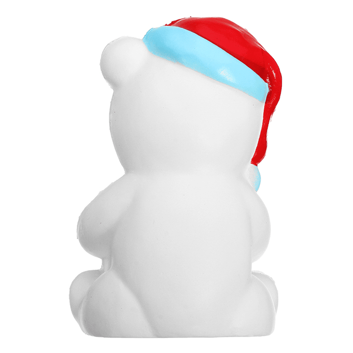 Squishy Christmas Bear 11Cm Gift Sweet Soft Slow Rising Collection Decor Toy - Trendha