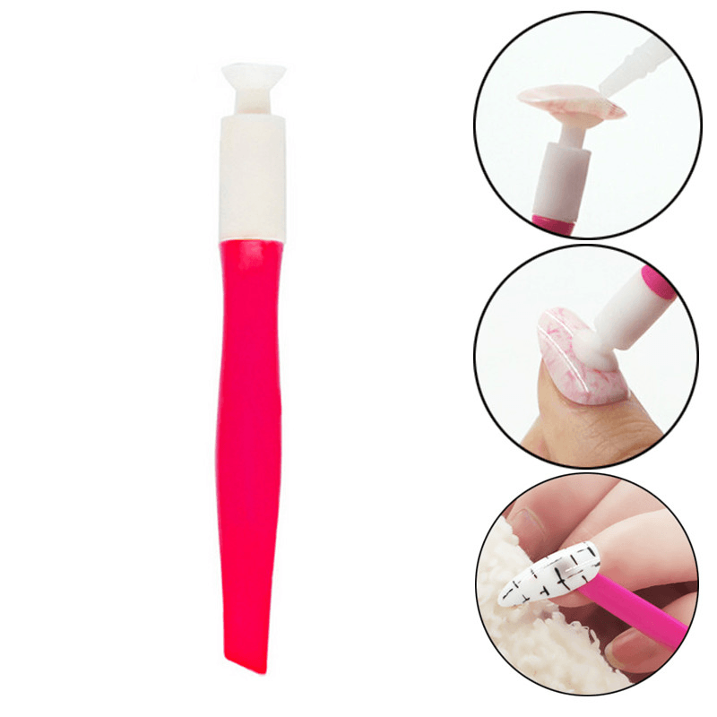 10Pcs Portable False Nail Tips Pen Suction Remove Stick for Suction False Nail Tips - Trendha