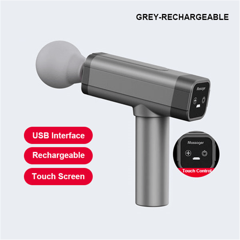 4000Mah USB Charging Massage Guns 6 Gear 3600R/Min Muscle Vibration Massager Pain Relief Therapy Device - Trendha