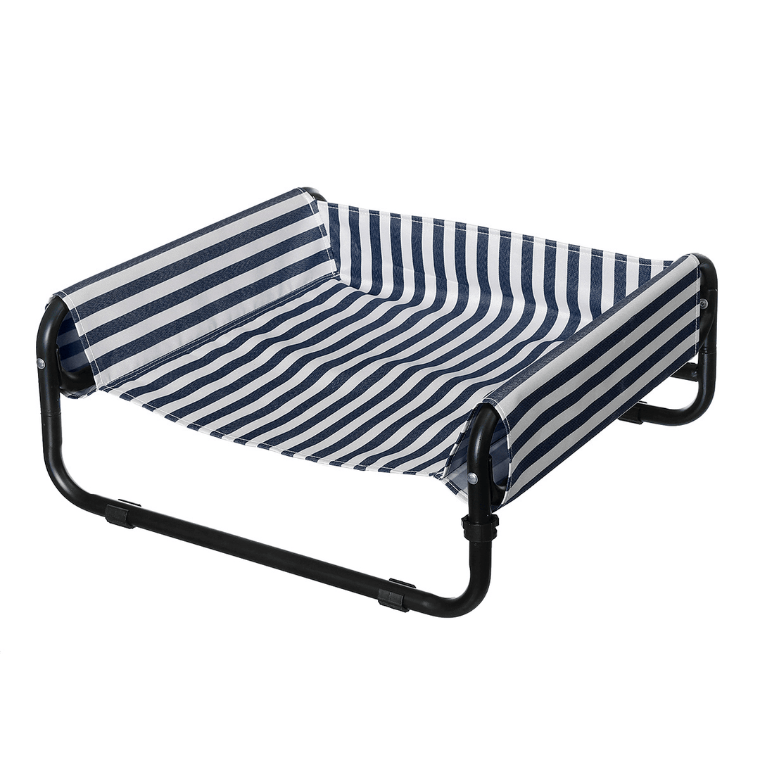 Elevated Dog Pet Bed Folding Portable Waterproof Outdoor Raised Camping Basket - Trendha