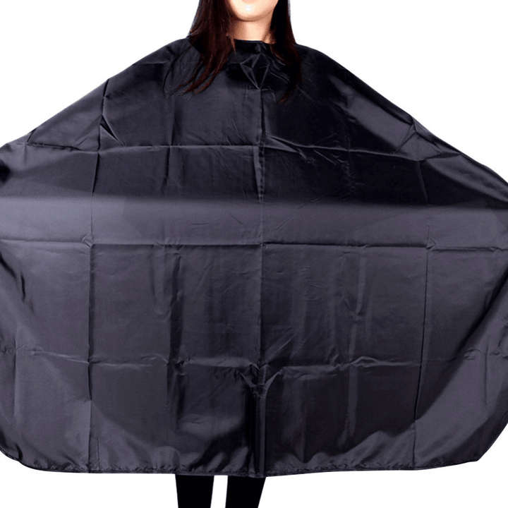 Professional Cutting Hair Waterproof Cloth Black Large Size Beauty Salon Hairdressing Barbers Hairdresser Gown Cape - Trendha