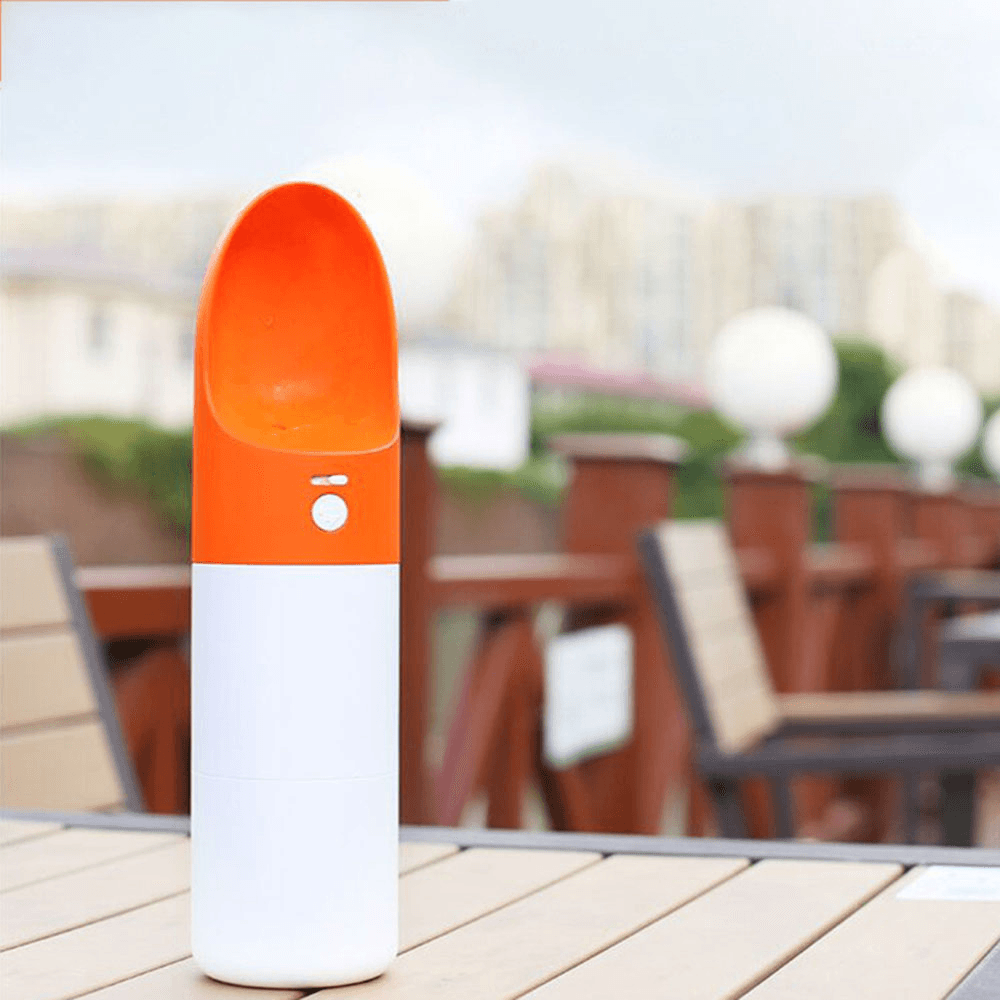 Moestar Rocket Pet Accompanying Cup Outdoor Travel Watering Food 270Ml Bottles From - Trendha