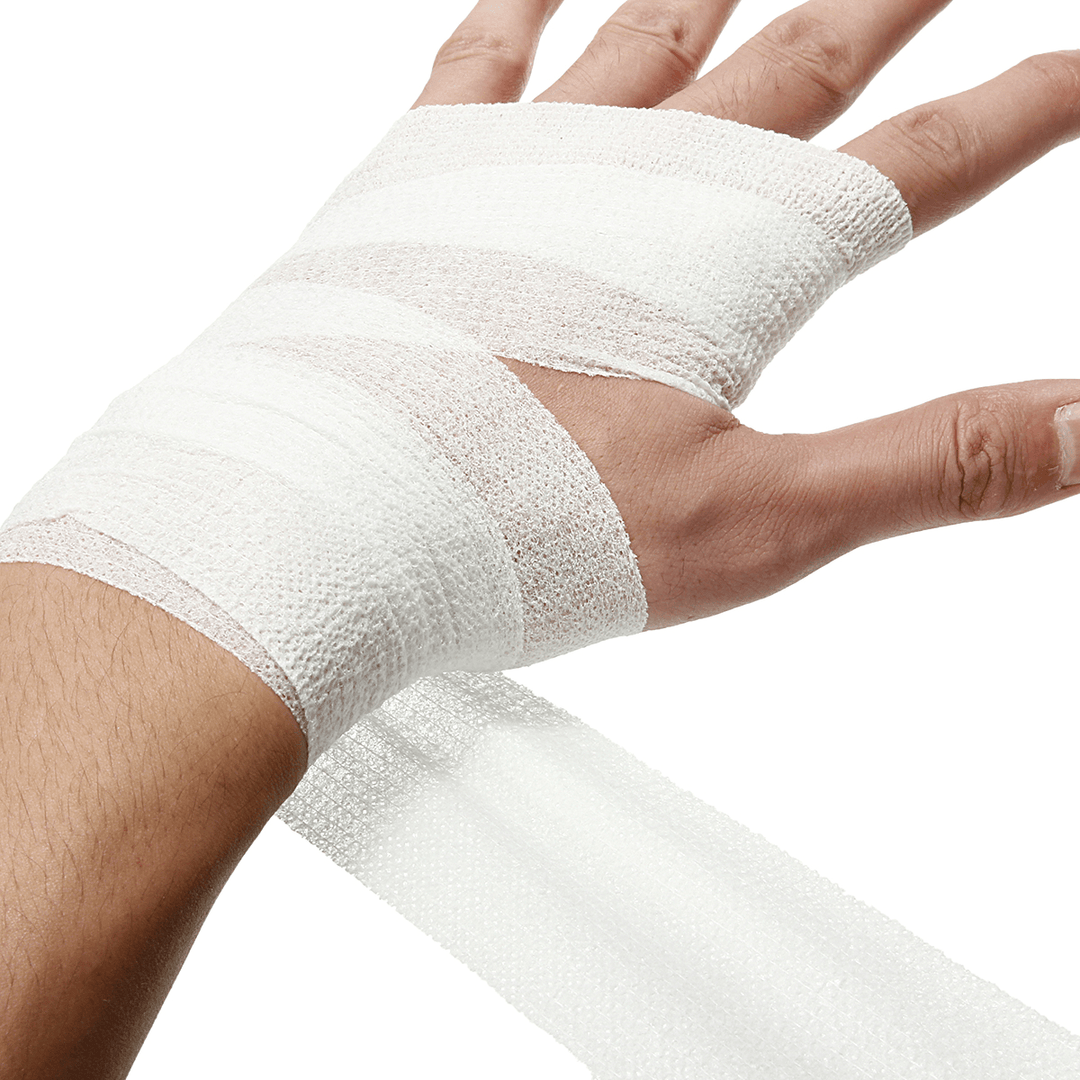 450X5Cm Waterproof First Aid Self-Adhesive Elastic Bandage Muscle Care Gauze Tape - Trendha