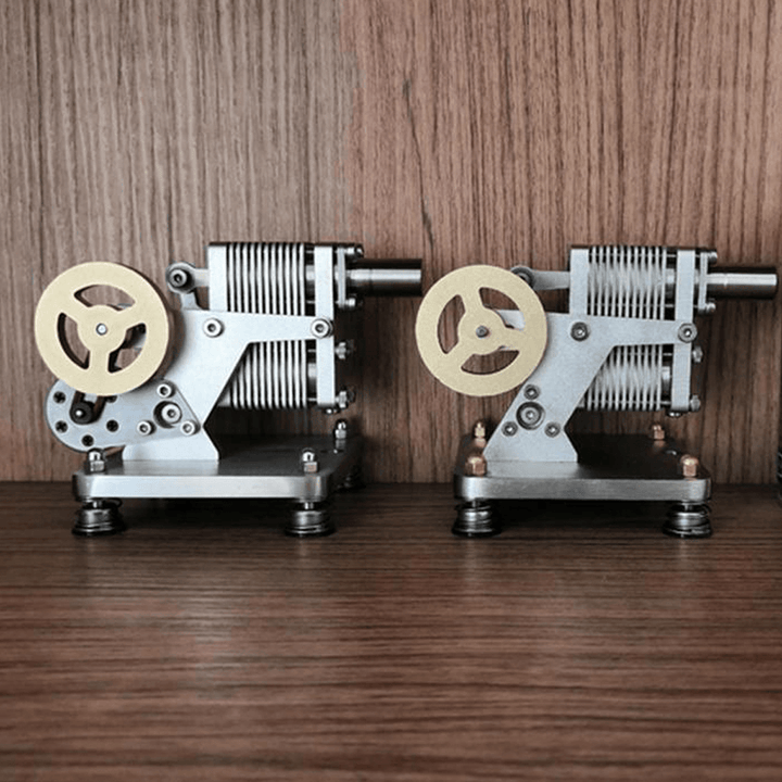 SH-015 Stirling Engine Kit Full Metal with Mini Generator Steam Science Educational Engine Model Toy - Trendha