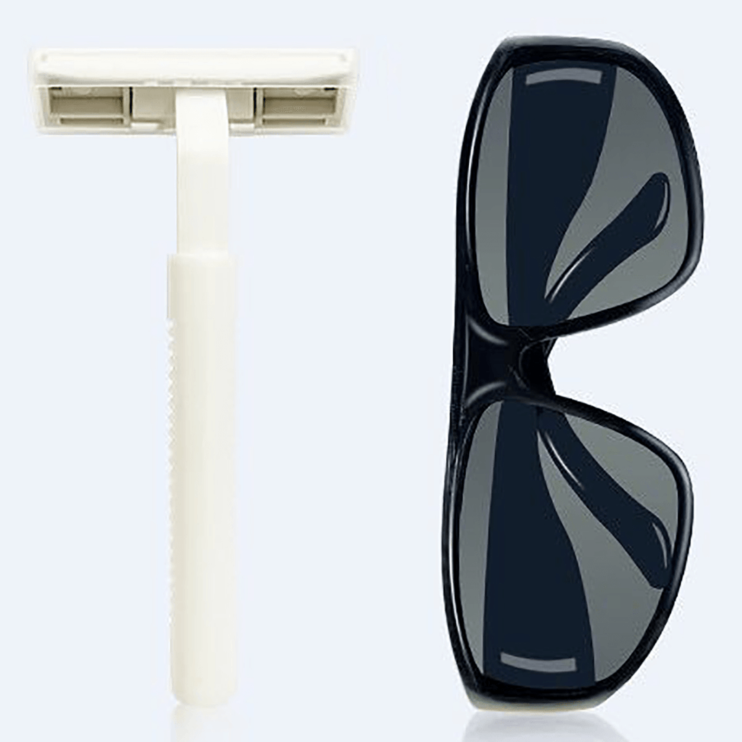 Reusable Manual Razor Shaver Sunglasses Hair Removal Instrument Set - Trendha