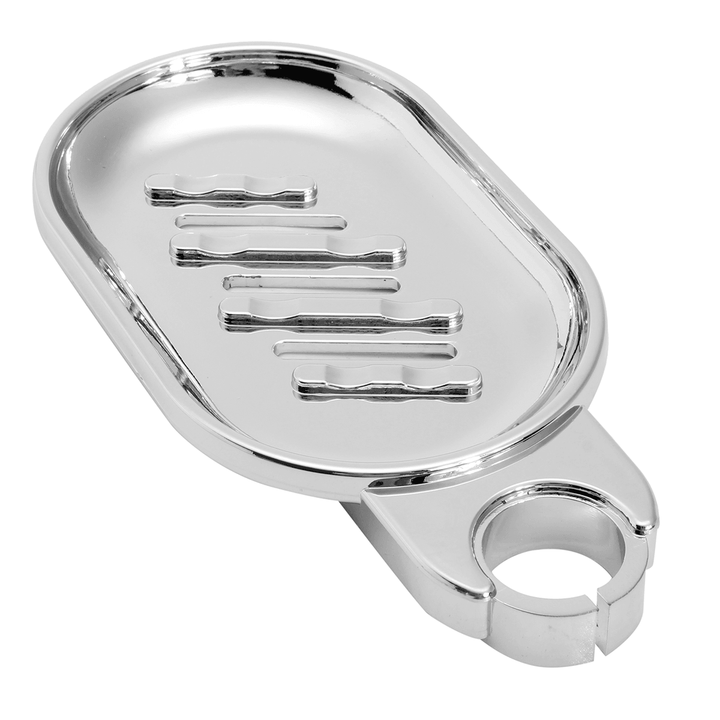 Soap Dish Adjustable Shower Rail Slide Soap Plates Smooth Bathroom Holder - Trendha