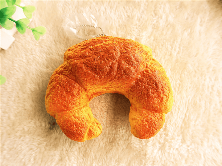 Croissant Bread Squishy 13CM Super Slow Rising Original Packaging Squeeze Toy Fun Gift - Trendha