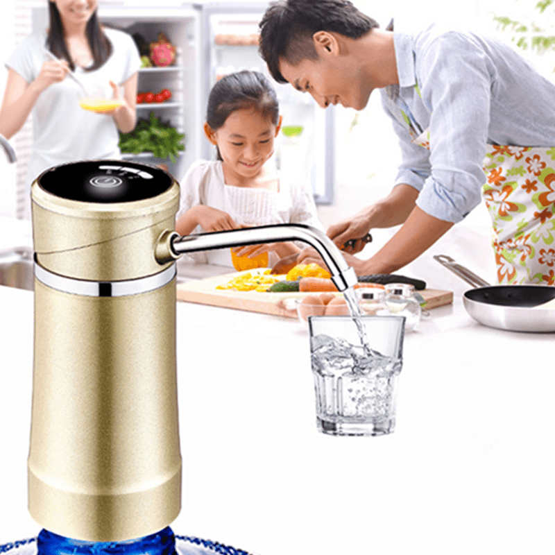 DT-20 Electronic USB Charging Automatic Barreled Water Dispenser Pumps Water Pumping Device - Trendha