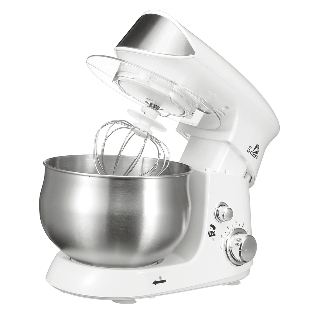 600W 220V Electric Stand Mixer Machine Whisk Beater Bread Cake Baking Cooking - Trendha