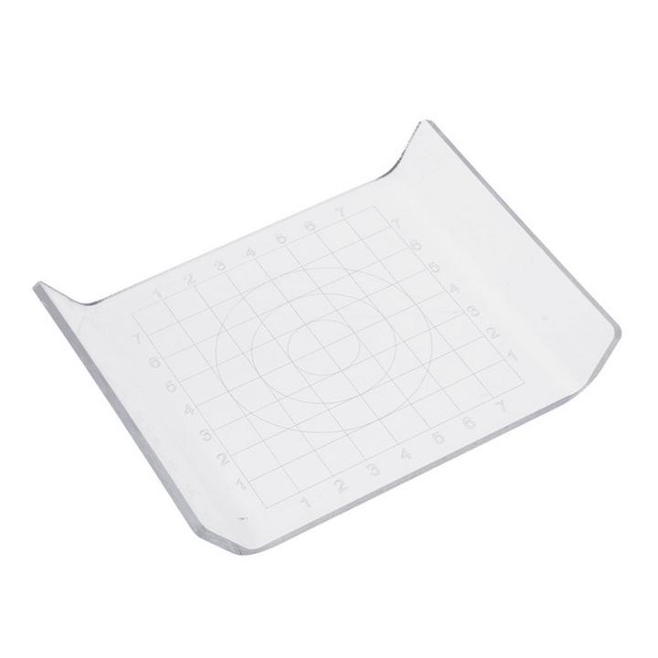 Clay U-Shaped Press Plate DIY Clay Tools Ultralight Clay Mud Plate Scale round Square - Trendha