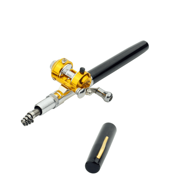 1 Meters Foreign Trade Mini Fishing Rod, Cross Border Amazon WISH Portable Pen Fishing Rod Fishing Rod A - Trendha