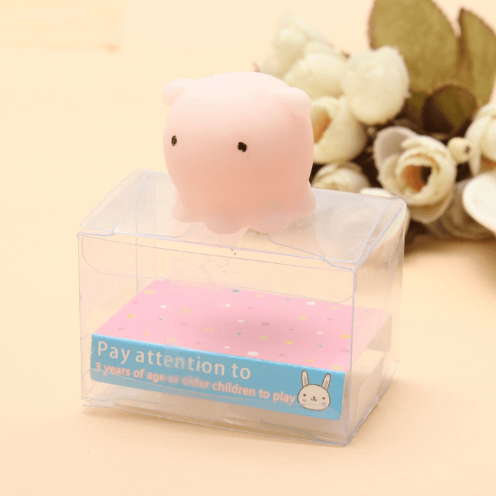 Octopus Squishy Squeeze Toy Cute Healing Toy Kawaii Collection Stress Reliever Gift Decor - Trendha