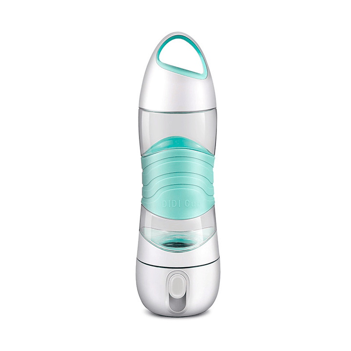 KCASA-DDH8 Portable USB Air Humidifier Spray 400ML Water Bottles Creative Outdoor Drinking Cup Sports Spray Bottle with Light - Trendha