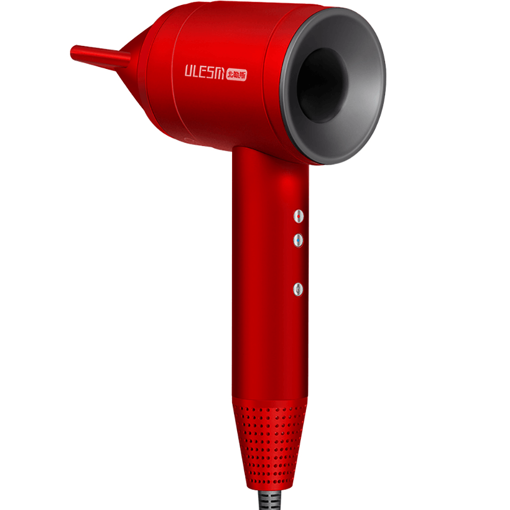 ULESM 3 Modes 1500W Hair Dryer Leafless High-Speed Constant Temperature Control Anion Hair Blower - Trendha