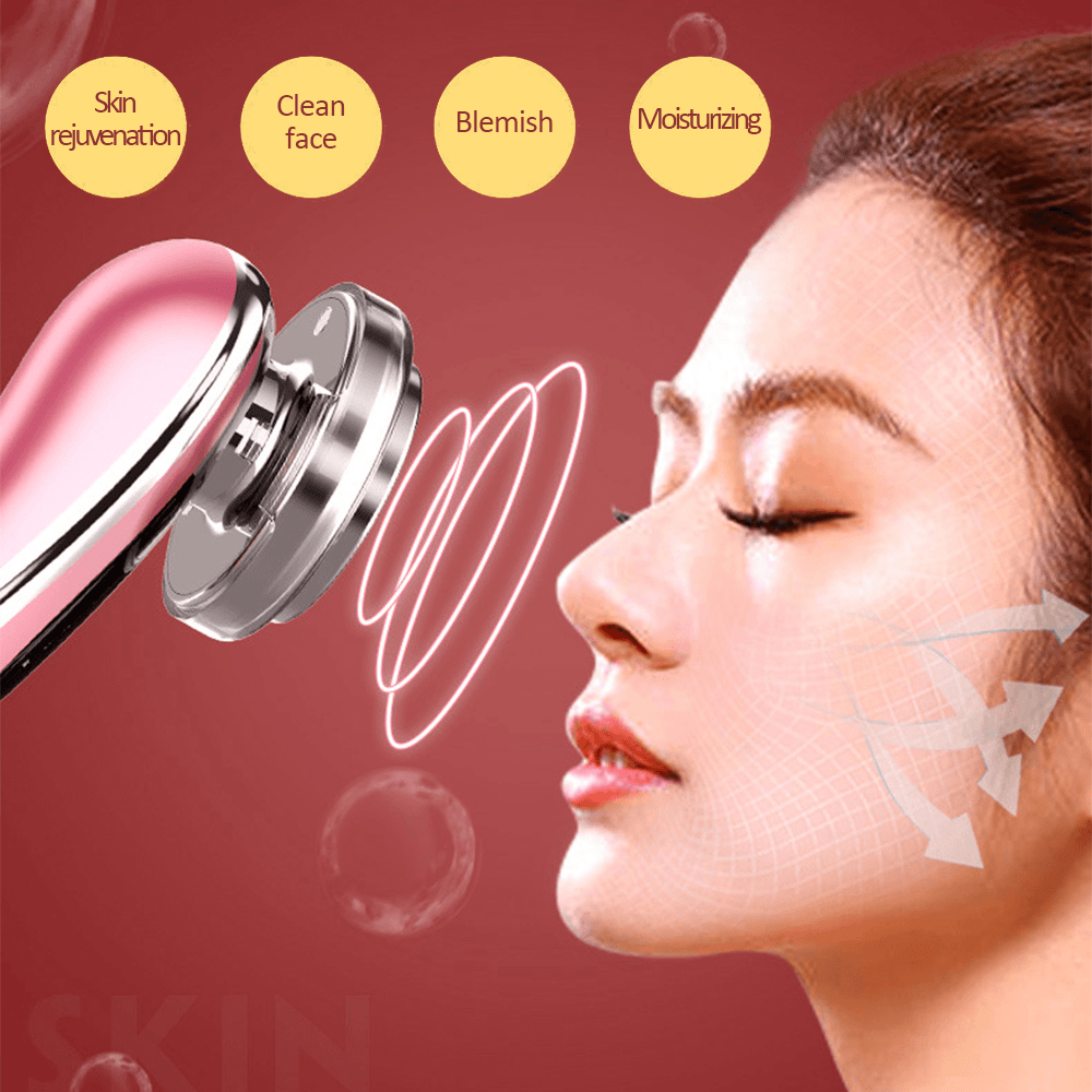 Beauty Instrument Facial Mesotherapy Electroporation Face Lifting Tighten Wrinkle Removal Skin Care Face Massager - Trendha