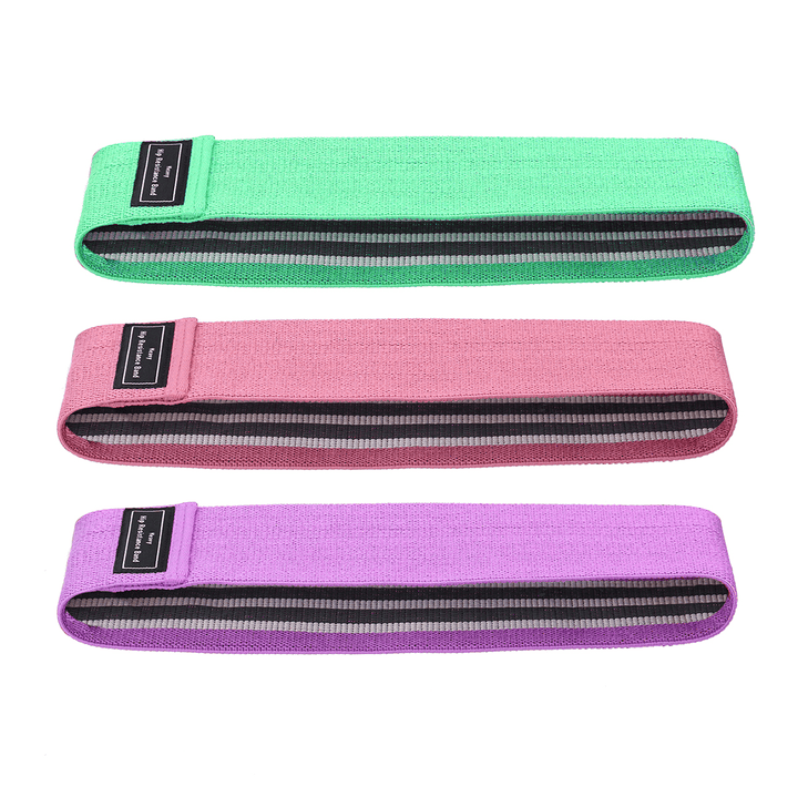 1/3Pcs Resistance Bands Yoga Leg Booty Strength Exercise Fitness Loop - Trendha