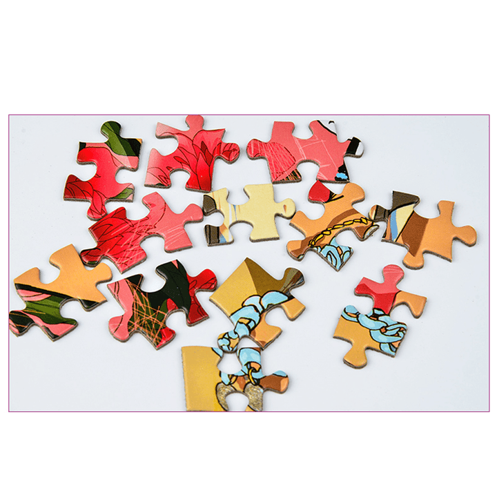 1000 Pieces Jigsaw Puzzle Toy DIY Assembly Paper Puzzle Painting Landscape Toy - Trendha