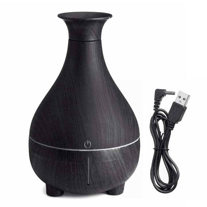 Touch LED Air Humidifier Aroma Essential Oil Diffuser 200Ml Ultrasonic Cool Mist Humidifier with Color LED Lights - Trendha
