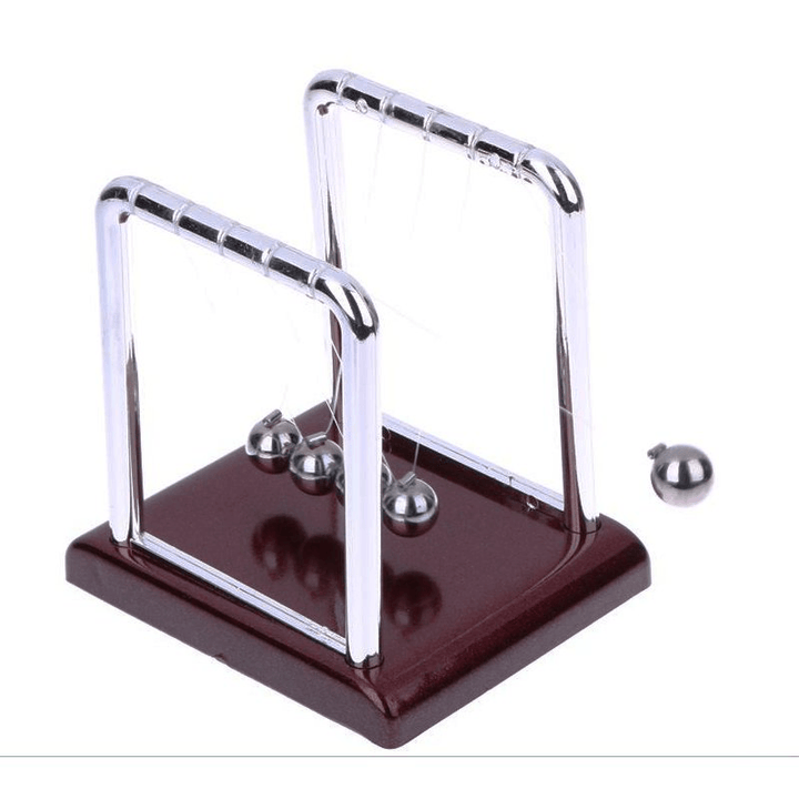 Newton Cradle Balance Steel Ball Physics Science Pendulum Development Educational Desk Toy Valentines Gift - Trendha