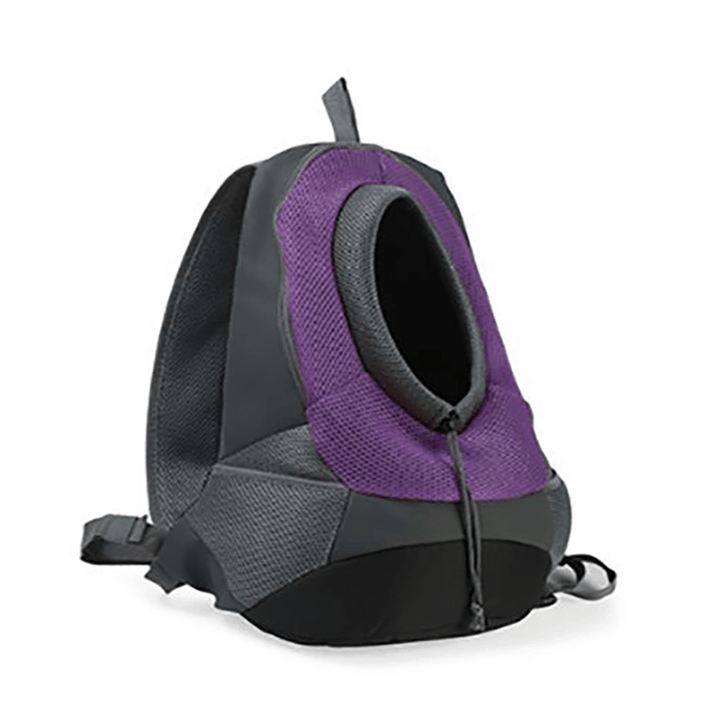 Oxford Cloth Breathable Mesh Pet Backpack Dog Portable Travel Out Backpack Carrier - Trendha