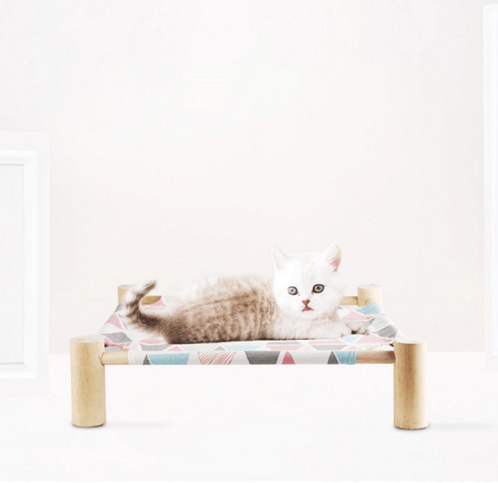 Cat Hammock Four Corner Cat Litter Removable Cat Hammock Supplies Pet Pad Hanging Bed - Trendha