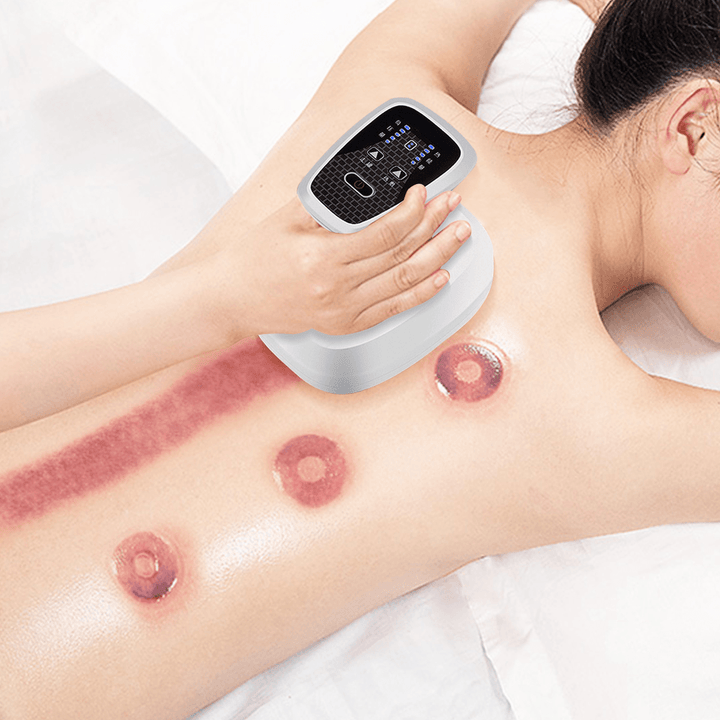 Electric Back Scrapping Massager USB Electric Gua Sha Scraping Massage Acupoint Detoxification Cupping Relieves Muscle - Trendha