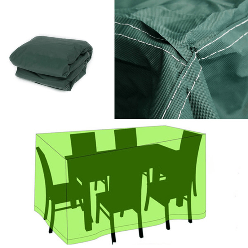 205X104X71Cm Garden Outdoor Furniture Waterproof Breathable Dust Cover Table Shelter - Trendha