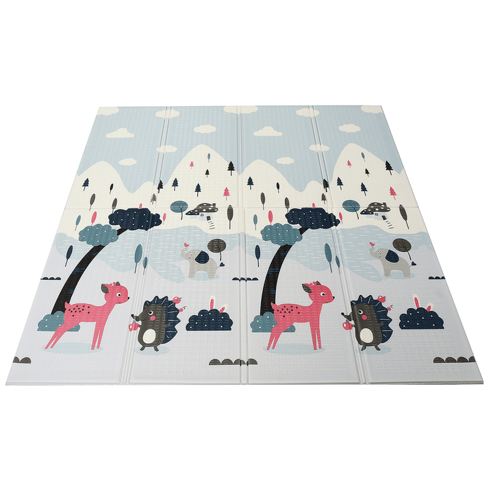 Double-Sided Folding Children'S Crawling Mat Thickened Climbing Mats Baby Game Mat Player for Kids Activity - Trendha